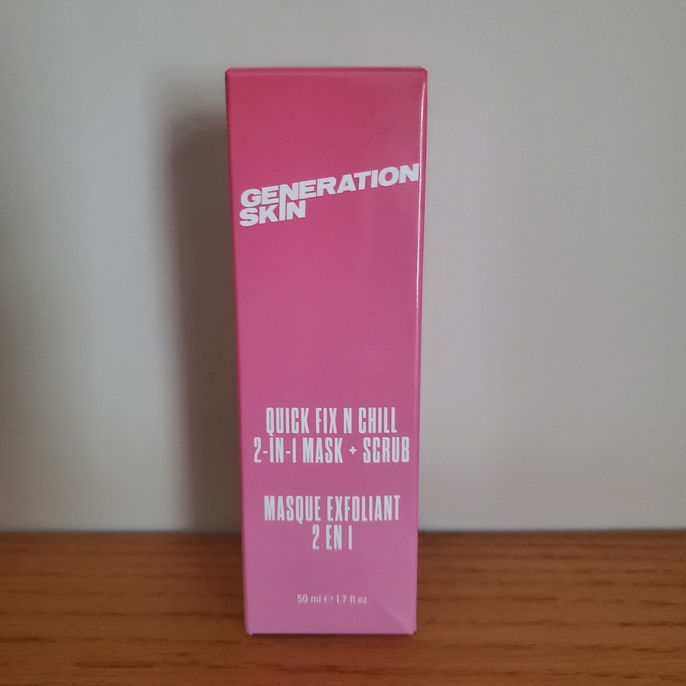 Generation Skin Quick Fix N Chill Mask + Scrub